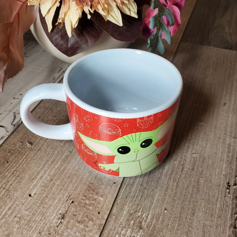 Star Wars Ceramic 14oz Red Grogu 